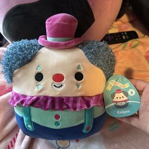 Kaigen the clown squishmallow NWT